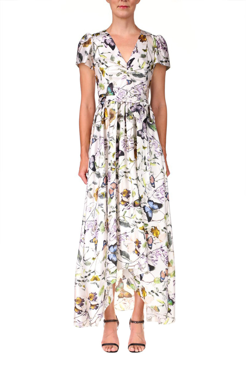 Butterfly Maxi Dress by Badgley Mishcka